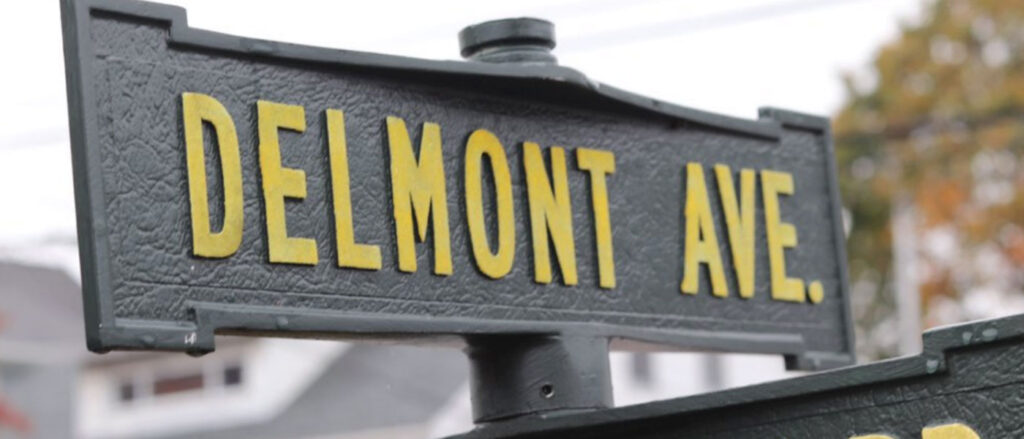 Delmont Ave. Sign